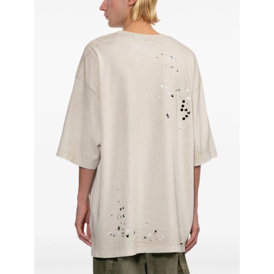 26SS 메종 미하라 야스히로 반팔 티셔츠 A16TS592 WHITE NEUTRALS SILVER - MAISON MIHARA YASUHIRO