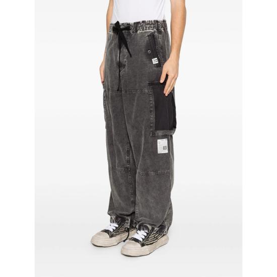 26SS 메종 미하라 야스히로 팬츠 J16PT172 BLACK GREY - MAISON MIHARA YASUHIRO