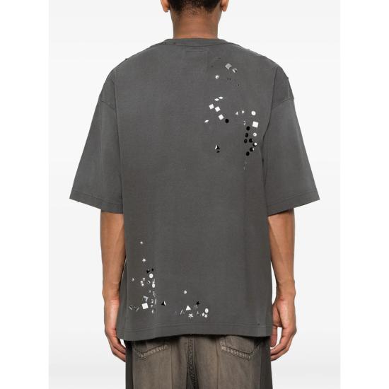 26SS 메종 미하라 야스히로 반팔 티셔츠 A16TS592 BLACK GREY - MAISON MIHARA YASUHIRO