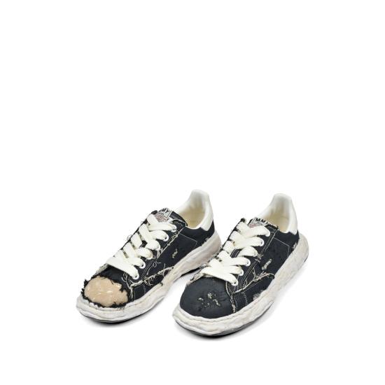 26SS 메종 미하라 야스히로 스니커즈 A16FW716 BLACK BLACK WHITE - MAISON MIHARA YASUHIRO