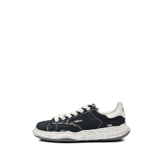 26SS 메종 미하라 야스히로 스니커즈 A16FW716 BLACK BLACK WHITE - MAISON MIHARA YASUHIRO