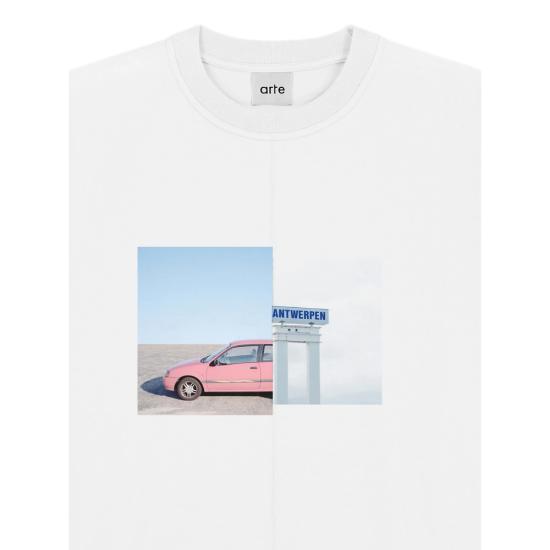 26SS 아르떼 앤트워프 반팔 티셔츠 238T 1 100 WHITE - ARTE ANTWERP