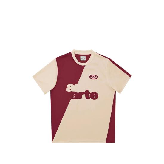 26SS 아르떼 앤트워프 반팔 티셔츠 082T 603 RED NEUTRALS
