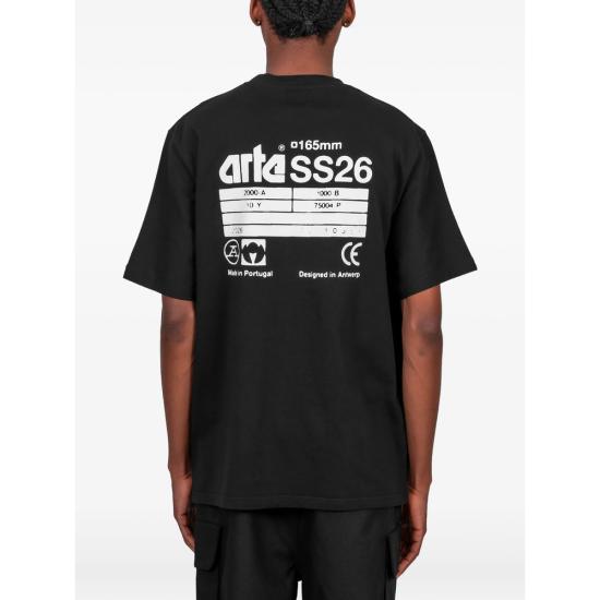 26SS 아르떼 앤트워프 반팔 티셔츠 103T 1 BLACK - ARTE ANTWERP