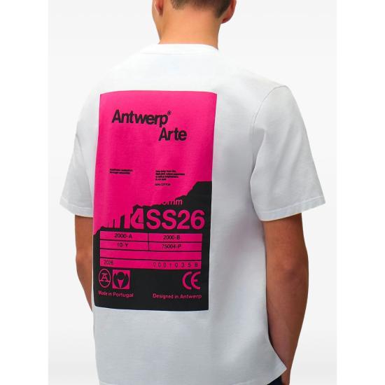26SS 아르떼 앤트워프 반팔 티셔츠 099T 100 WHITE - ARTE ANTWERP