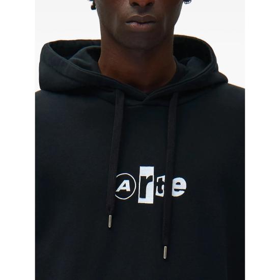 26SS 아르떼 앤트워프 후드 티셔츠 129H 1 BLACK - ARTE ANTWERP