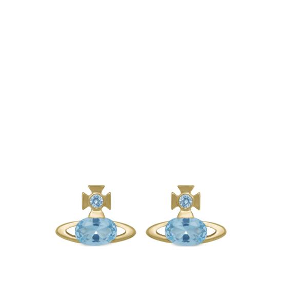 26SS 비비안웨스트우드 이어링 6201034P 02R849 R849 GOLD BLUE