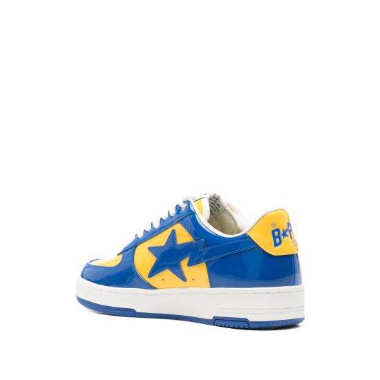 26SS 베이프 스니커즈 001FWM301325M BLUE BLUE YELLOW - BAPE