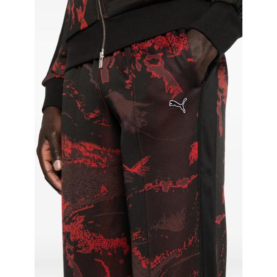 26SS Puma X Ahluwalia 트레이닝/조거 팬츠 635236 01 BLACK BLACK RED - OTHER BRANDS