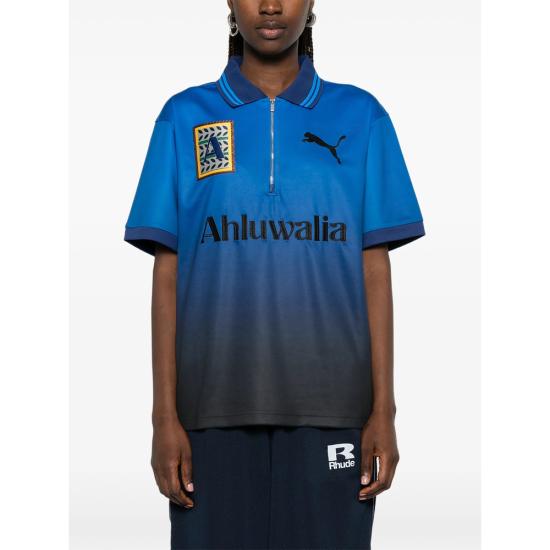 26SS Puma X Ahluwalia 폴로 티셔츠 635234 05 BLUE - OTHER BRANDS