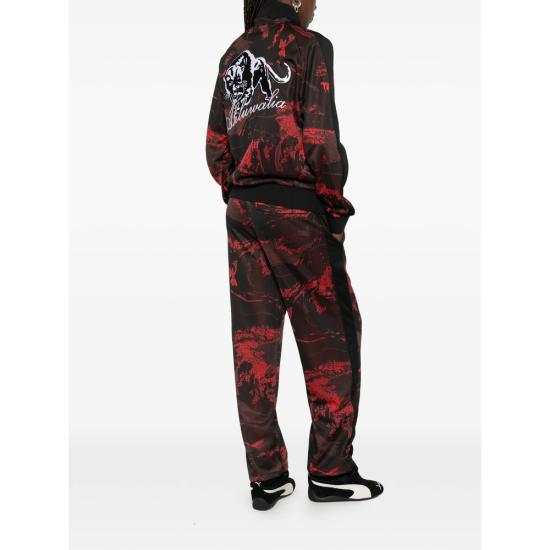 26SS Puma X Ahluwalia 집업 니트 635235 01 BLACK BLACK RED - OTHER BRANDS