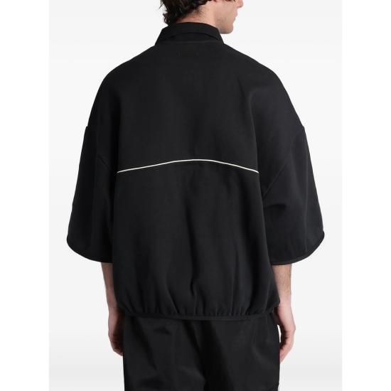 26FW 피어오브갓 폴로 티셔츠 192SP264301F VIBLK BLACK - FEAR OF GOD