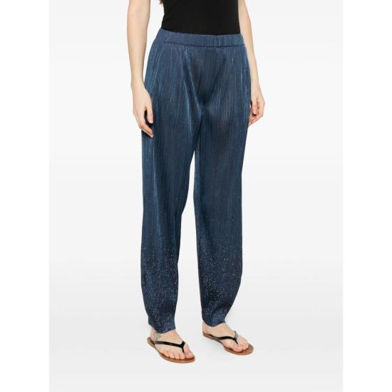 26SS 조르지오 아르마니 테이퍼드 팬츠 AF25067 GW003884 FB018 BLUE - GIORGIO ARMANI