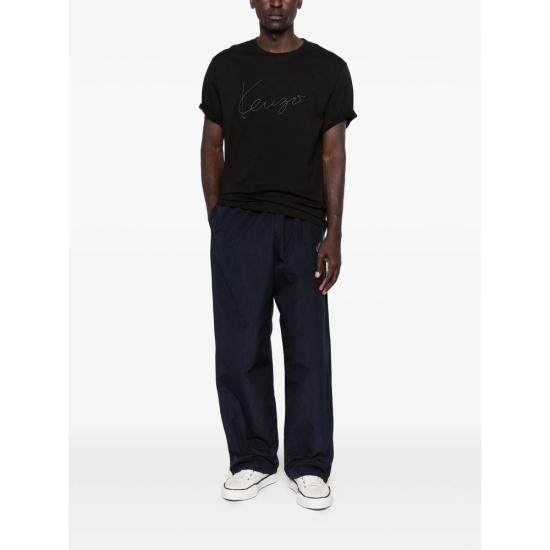 26FW 겐조 반팔 티셔츠 FG65TS2864SG 99J BLACK - KENZO