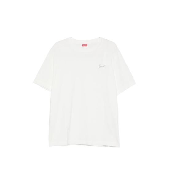 26FW 겐조 반팔 티셔츠 FG65TS2854SG 02 WHITE