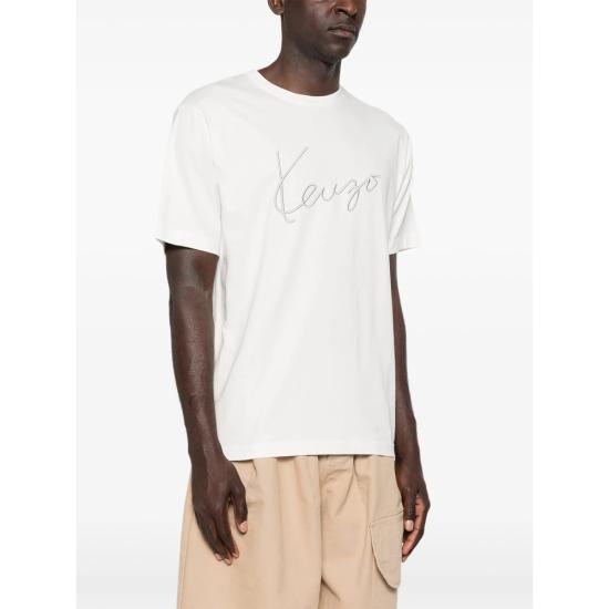26FW 겐조 반팔 티셔츠 FG65TS2864SG 02 WHITE - KENZO