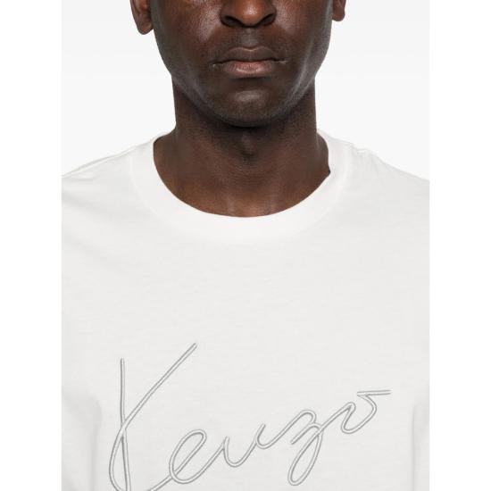 26FW 겐조 탑 FG65TS2864SG 02 WHITE - KENZO