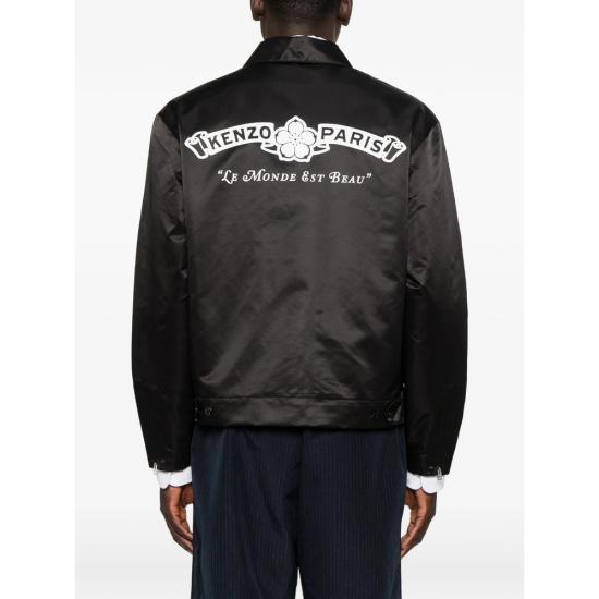 26FW 겐조 봄버 자켓 FG65BL0589NH 99 BLACK - KENZO