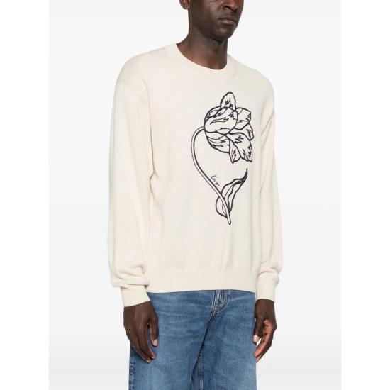26FW 겐조 스웨터 FG65PU8213EA 02 NEUTRALS - KENZO