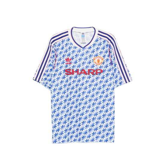 26SS 아디다스 반팔 티셔츠 JM5495 WHITE BLUE