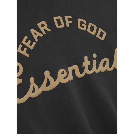 26FW 피어오브갓 90s 로고 크루넥 스웨트셔츠 192SP264451F FABLK BLACK - FEAR OF GOD