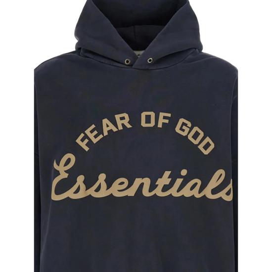 26FW 피어오브갓 후드 티셔츠 192SP264461F FABLK BLACK - FEAR OF GOD
