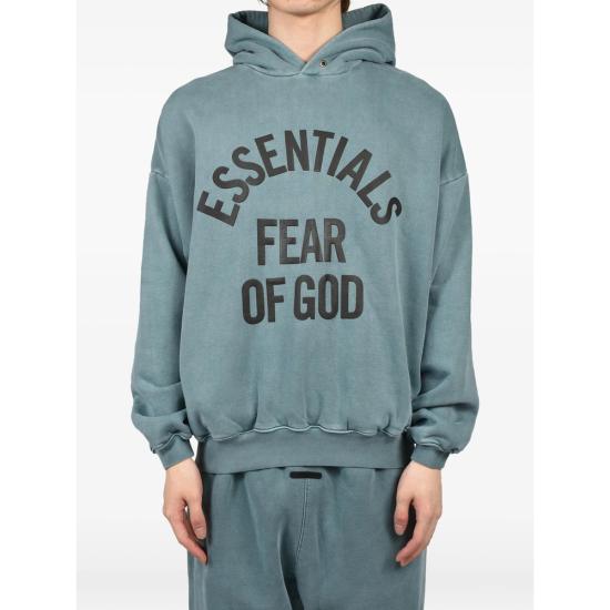 26FW 피어오브갓 후드 티셔츠 192SP266703F FACOA GREEN - FEAR OF GOD