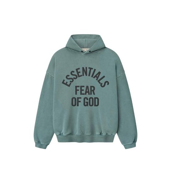26FW 피어오브갓 후드 티셔츠 192SP266703F FACOA GREEN