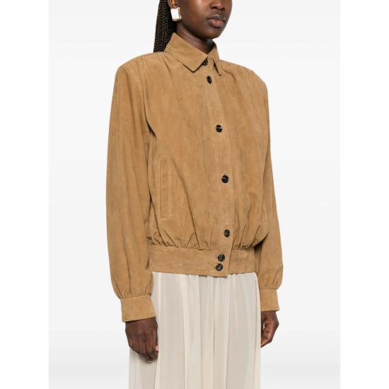 26SS 생로랑 무스탕 871430 YC2NZ 2631 NEUTRALS - SAINT LAURENT