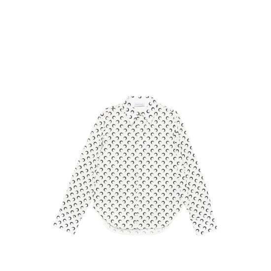 26SS 마린세르 셔츠 MSI069A RWOV0058 WH11 WHITE BLACK