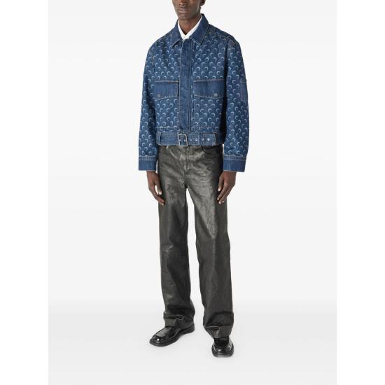 26SS 마린세르 데님 자켓 UJA088A RDEN0002 BL80 BLUE - MARINE SERRE