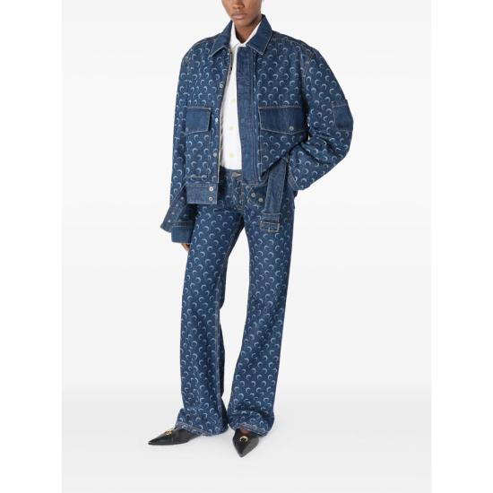 26SS 마린세르 데님 자켓 UJA088A RDEN0002 BL80 BLUE - MARINE SERRE