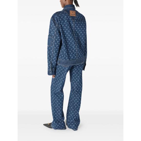 26SS 마린세르 데님 자켓 UJA088A RDEN0002 BL80 BLUE - MARINE SERRE