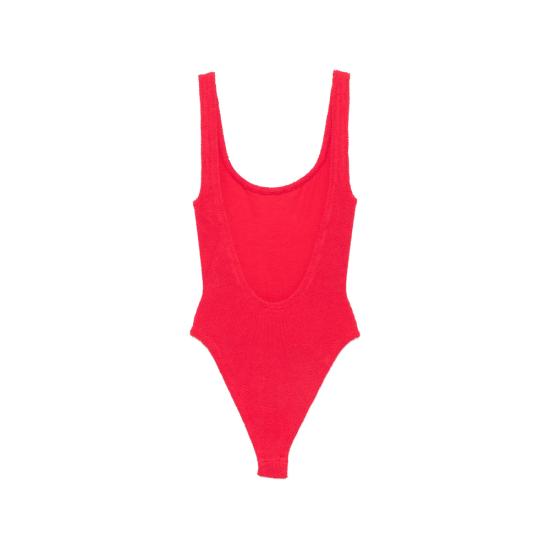 26SS 훈자 지 비치웨어 S SQUARE CR RED - HUNZA G