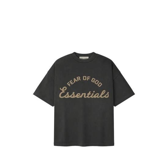 26FW 피어오브갓 트레이닝 90's 숏 슬리브 티셔츠 125SP264111F FAIGR BLACK
