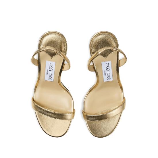 26FW 지미추 힐/펌프스 JENN 100 MNA GOLD - JIMMY CHOO