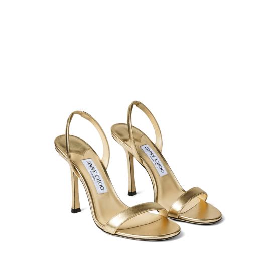 26FW 지미추 힐/펌프스 JENN 100 MNA GOLD - JIMMY CHOO