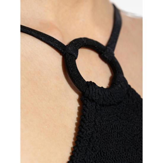 26SS 훈자 지 원피스 수영복 S JASMINE TX CRINKLE BLACK - HUNZA G