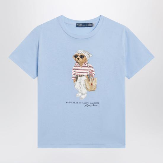 26SS 폴로 랄프로렌 반팔 티셔츠 211A12734001CO Light blue
