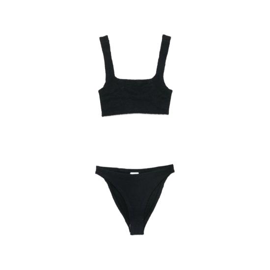 26SS 훈자 지 비키니 수영복 B XANDRA CR BLACK