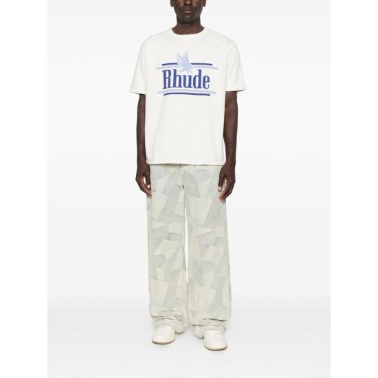 26SS 루드 반팔 티셔츠 RHSS26TT01012 6184 NEUTRALS - RHUDE