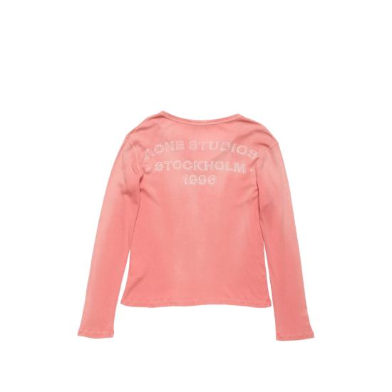 26SS 아크네 스튜디오 긴팔 티셔츠 CL0445 RED - ACNE STUDIOS