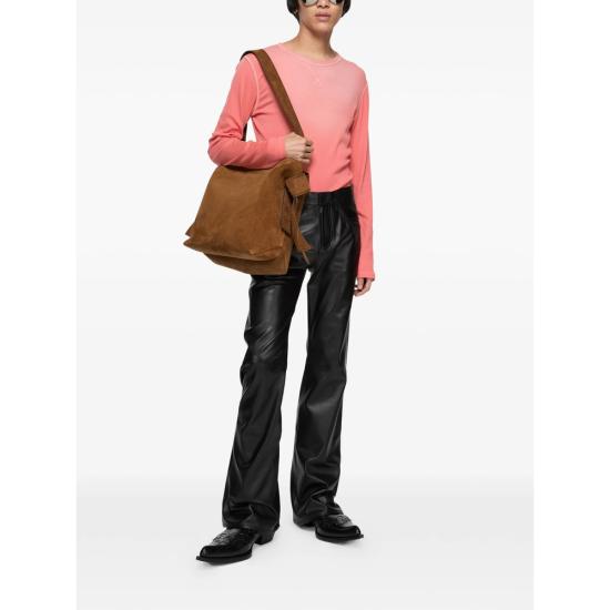 26SS 아크네 스튜디오 긴팔 티셔츠 CL0445 RED - ACNE STUDIOS