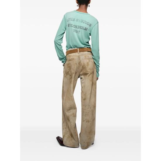 26SS 아크네 스튜디오 긴팔 티셔츠 CL0445 MINTG - ACNE STUDIOS