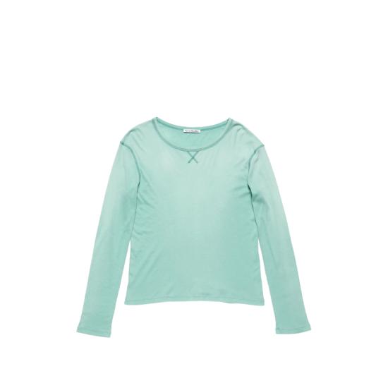 26SS 아크네 스튜디오 긴팔 티셔츠 CL0445 MINTG