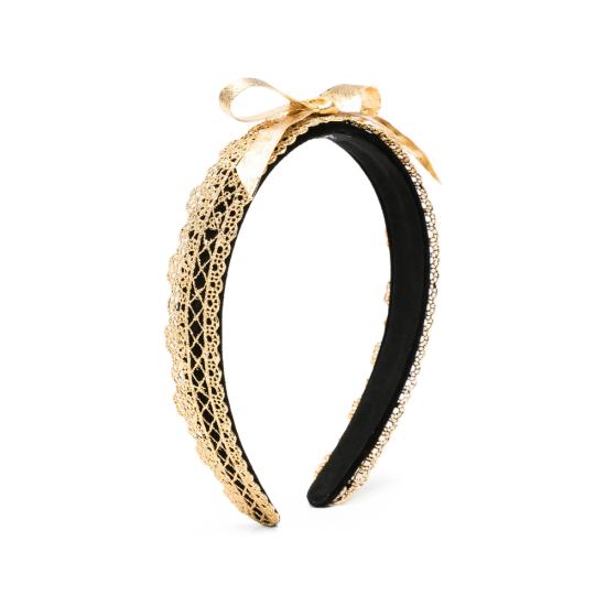26SS 슈슈/통 헤어 액세서리 26327GLD00NN GOLD GOLD BLACK