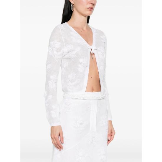 26SS 슈슈/통 가디건 FSDFTO21 FLA236 WH100 BLACK - SHUSHU/TONG