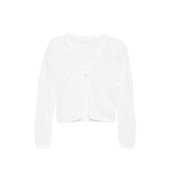 26SS 슈슈/통 가디건 FSDFTO21 FLA236 WH100 BLACK