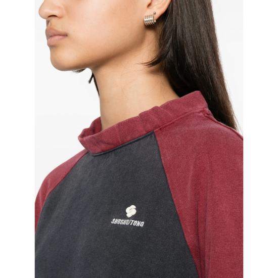 26SS 슈슈/통 긴팔 티셔츠 FSDFTO14 WWT701 GR100 GREY RED - SHUSHU/TONG