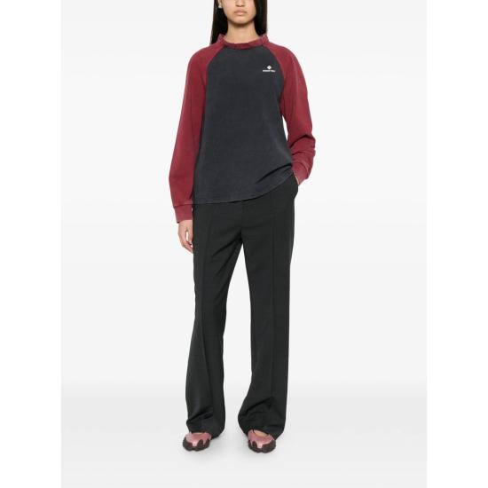 26SS 슈슈/통 긴팔 티셔츠 FSDFTO14 WWT701 GR100 GREY RED - SHUSHU/TONG